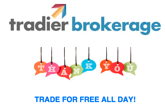 Tradier Brokerage - Trade for Free All Day